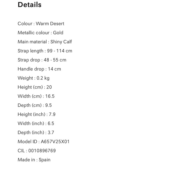 Loewe mini puzzle fold tote in shinny calfskin - Picture 6 of 8